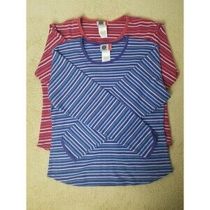 Lot of 2 Arizona Jean Co. Girl's Large 14 1/2-16 1/2 Long Sleeve Shirts Vintage